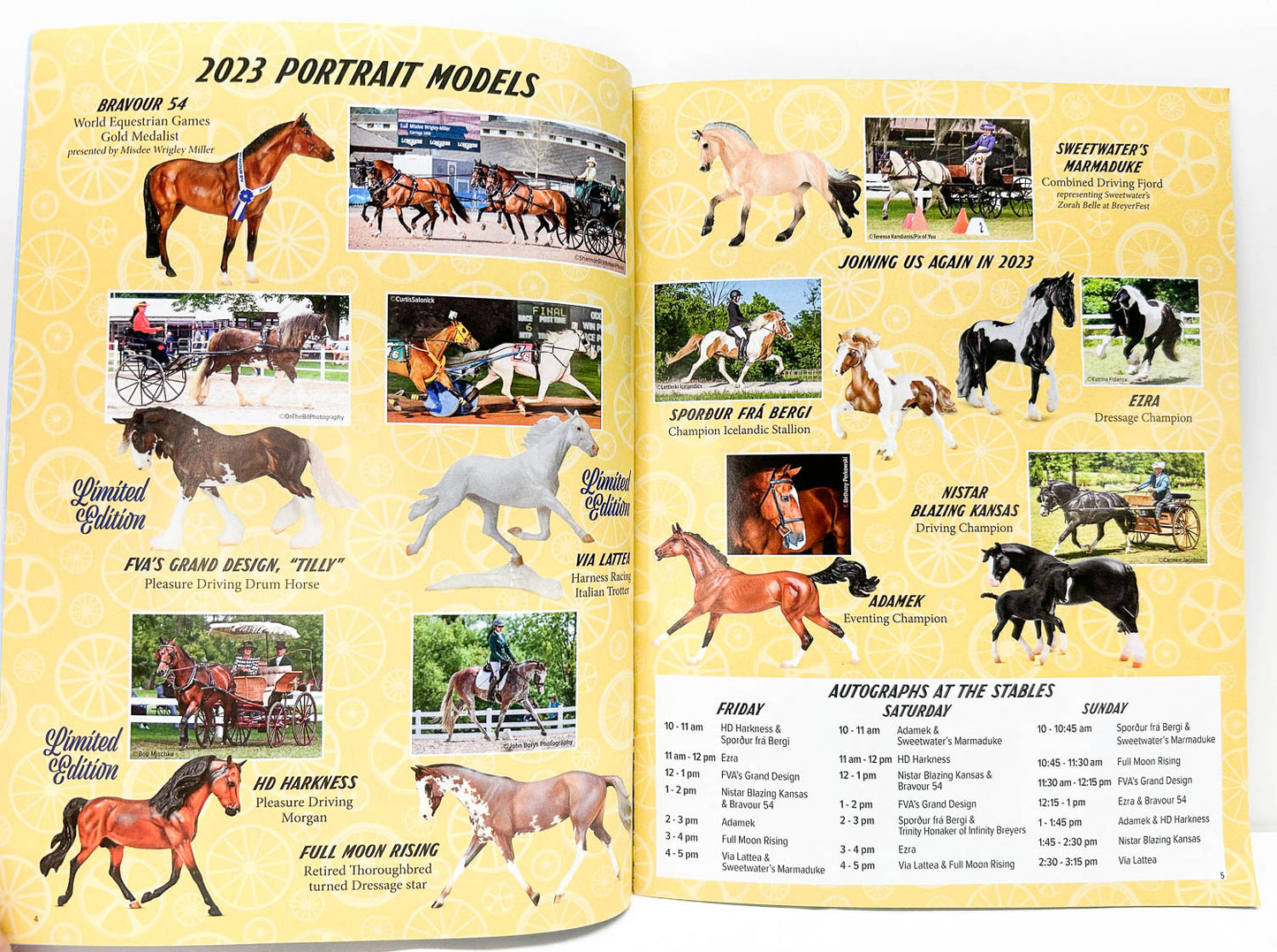 2023 Breyerfest Program - Driving Forward (sale for charity)