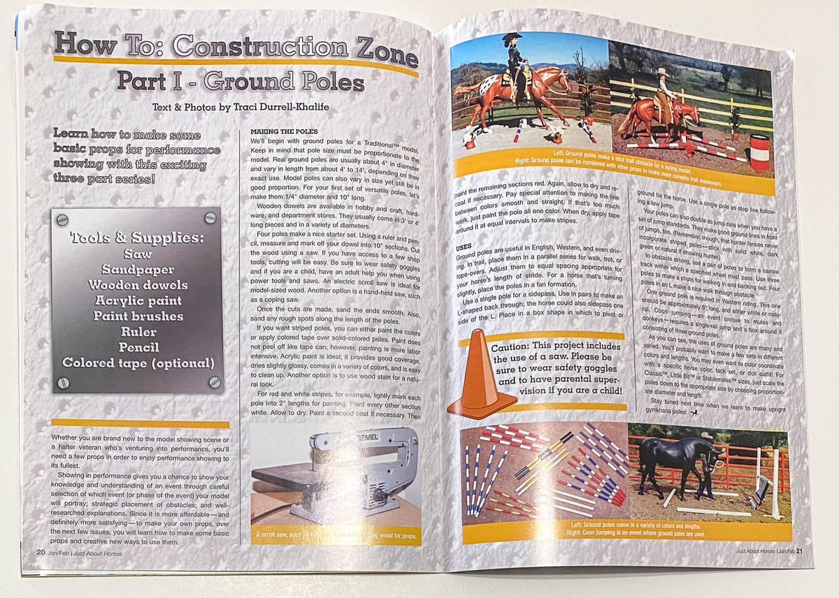 Just About Horses Magazine Vol. 31, No. 1, 2004 Jan/Feb