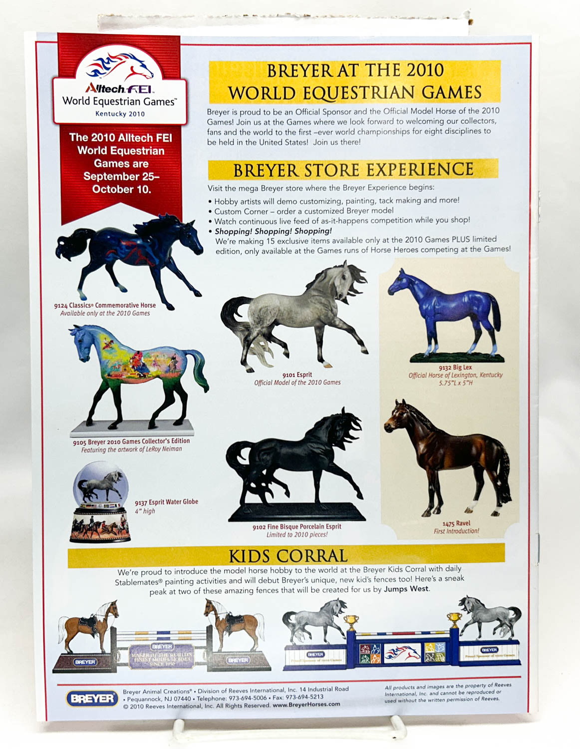 2010 Breyerfest Program - Lights, Camera, Breyerfest