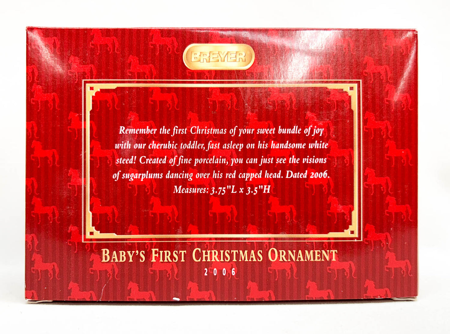 2006 Baby's First Christmas Ornament - Porcelain - 1st in the Series