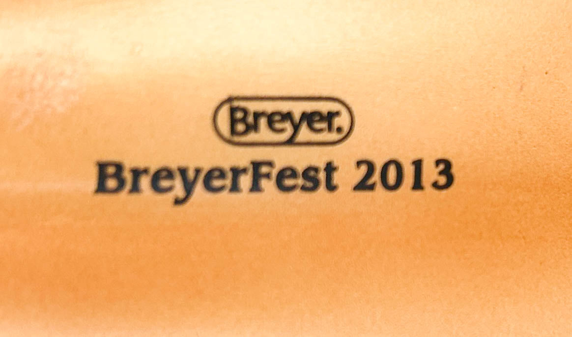 Smart Chic Olena ~ Lyle Lovett's Smart and Shiney - BreyerFest 2013 + Collector's Card