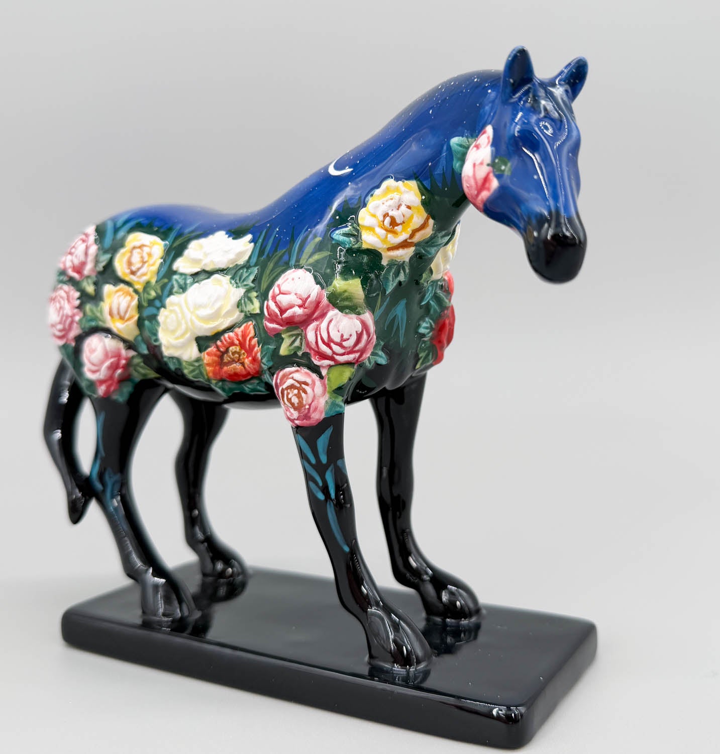 Trail of Painted Ponies ~ Night Flower - 1st Edition Porcelain