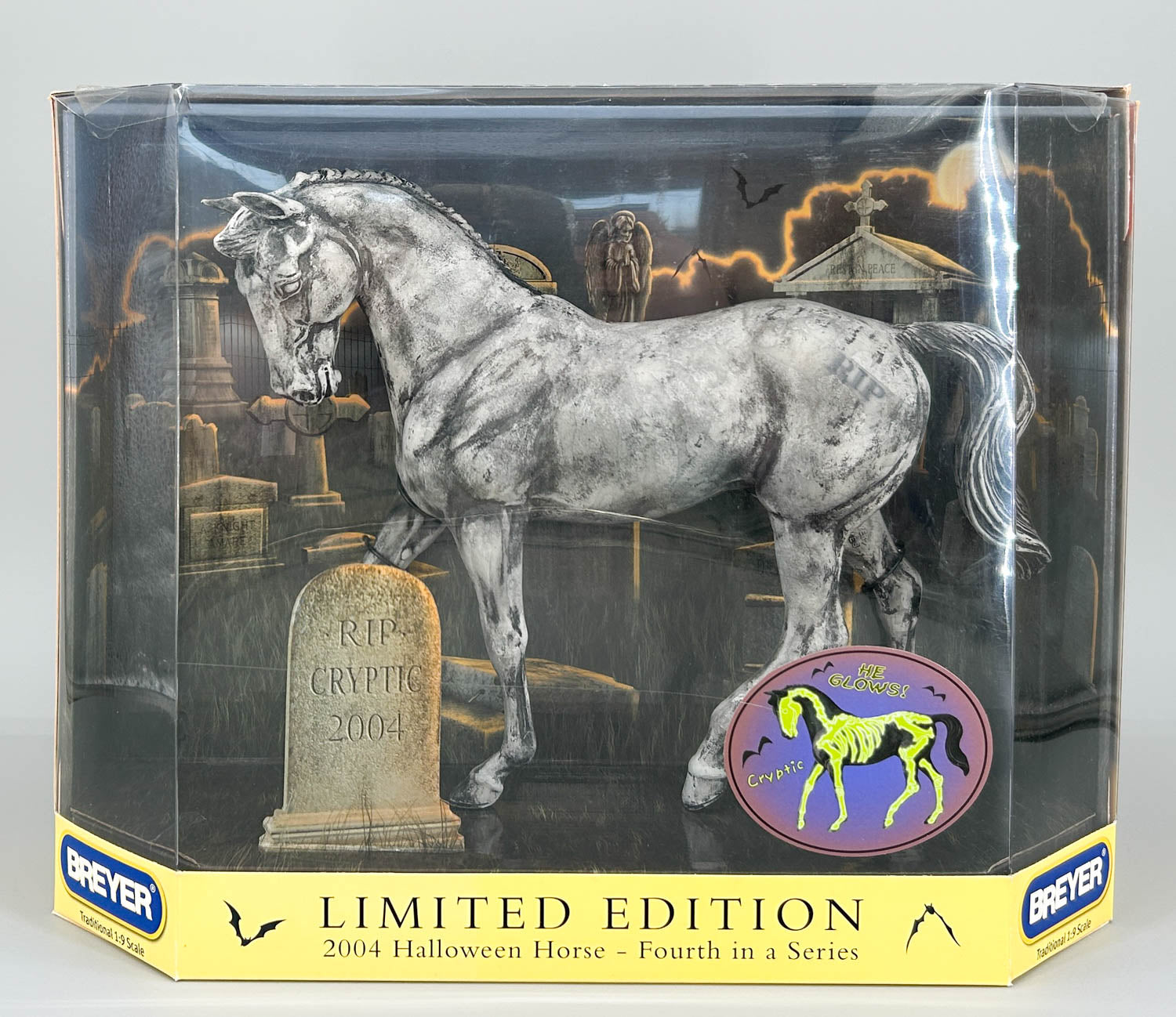 BREYERの馬の置物 2004 Breyer Painted Pony Porcelain Carousel Horse Ornament No
