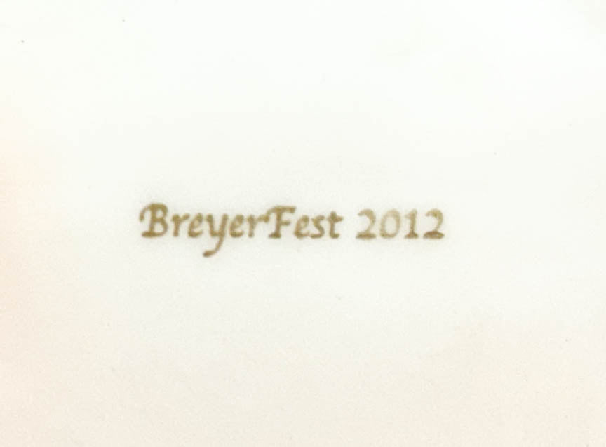 Charolais Bull ~ Bowland - Breyerfest 2012 SR