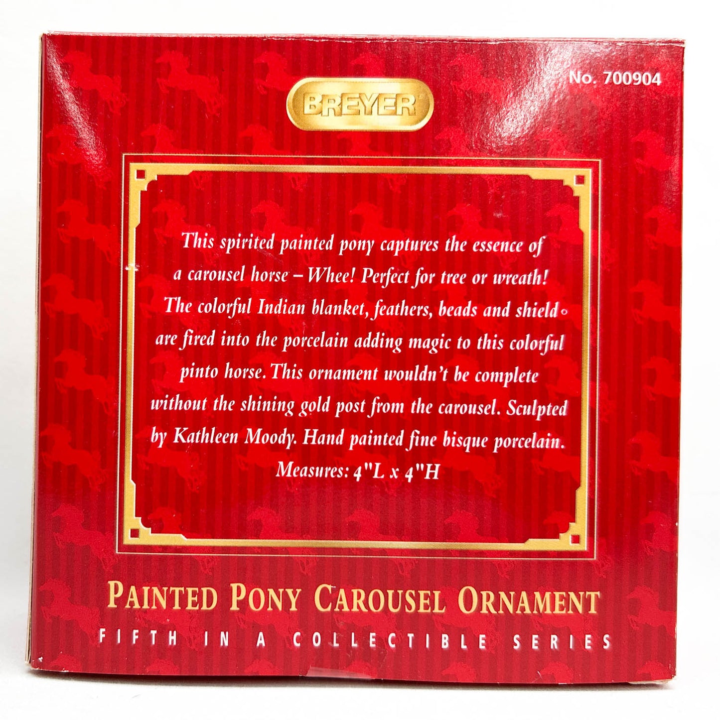 2004 Holiday Carousel Ornament - Painted Pony