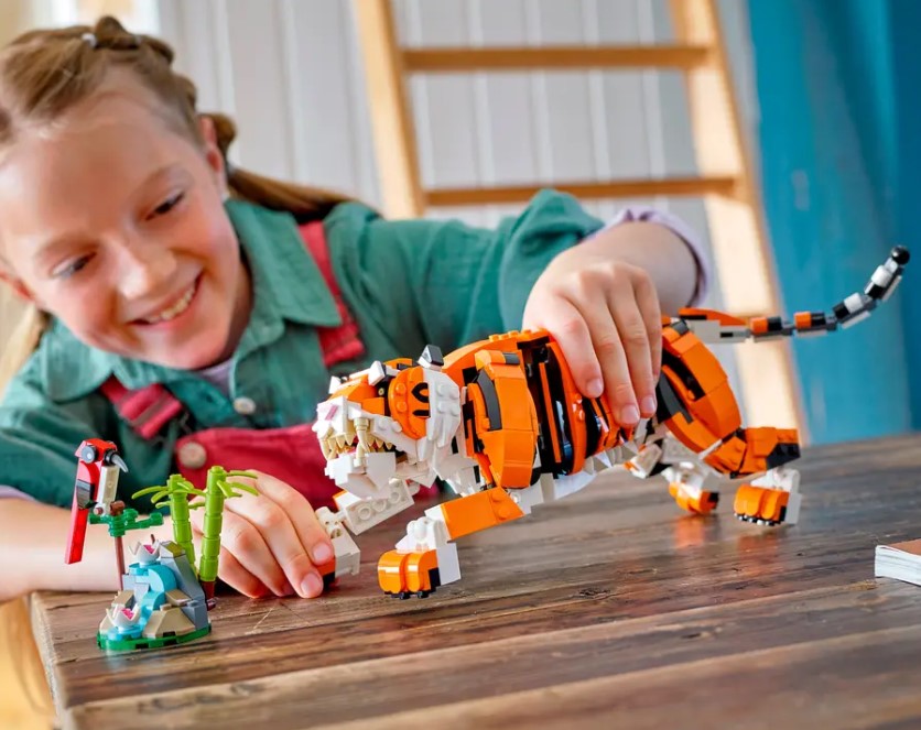 LEGO® Creator 3-In-1 ~ Majestic Tiger #31129 755 Pieces