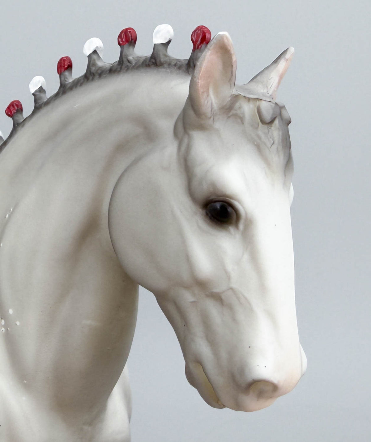 Clydesdale Stallion, Dapple Grey - 1986 Mail Order SR