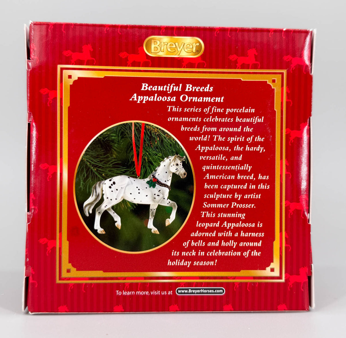 2014 Holiday Beautiful Breeds Christmas Ornament, Appaloosa