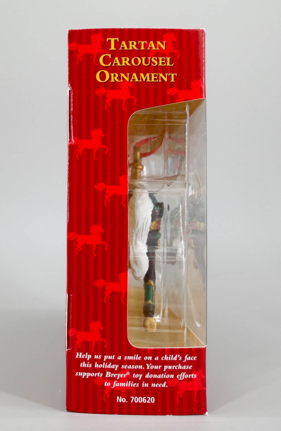 2016 Holiday Carousel Ornament ~ Tartan