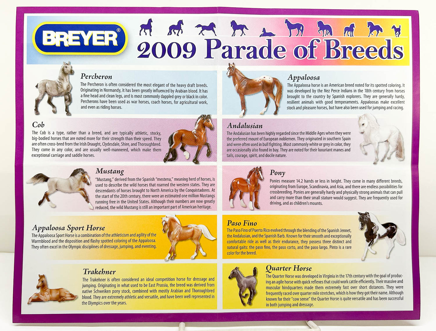 Poster: Stablemates Parade of Breeds - JC Penney 2009