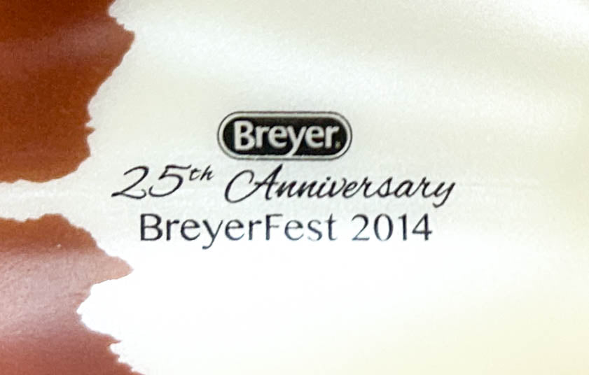 Saddlebred Stallion ~ Paddyngton's Mark of Distinction - BreyerFest 2014 - 750 Made