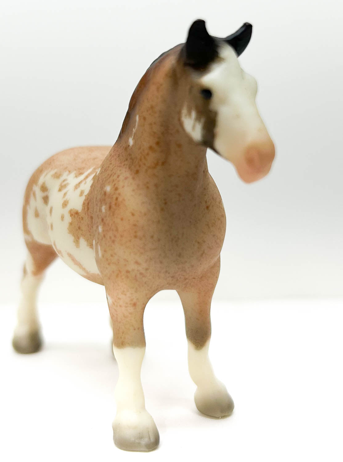 G1 Draft Horse, Red Roan Pinto - JC Penney SR