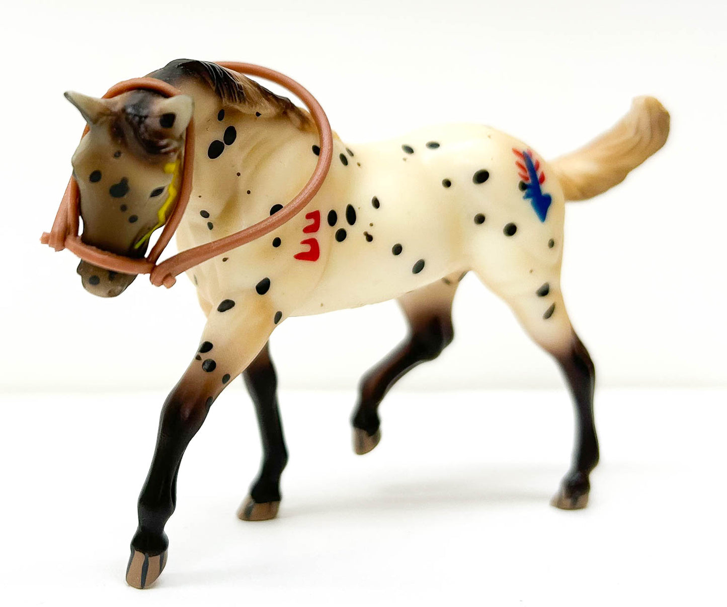 Stock Horse ~ Indian Brave and Appaloosa Set