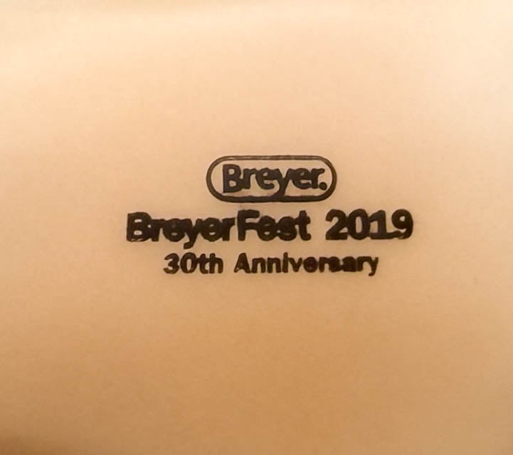 Standing Thoroughbred ~ Rocket - BreyerFest 2019 SR