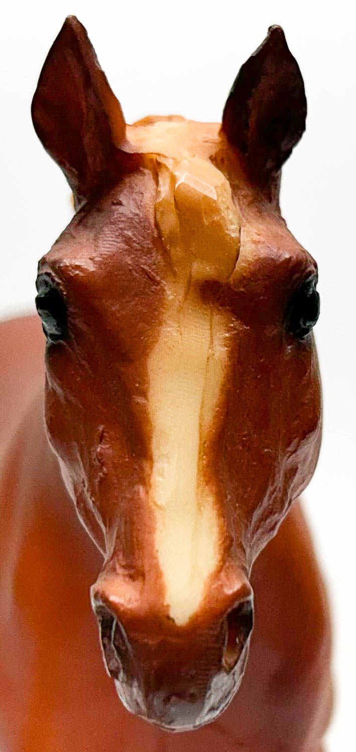 Stock Horse Mare, Chestnut - Early Raised Leg Version