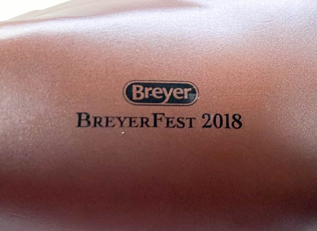 Walking Thoroughbred ~ Brass Hat - 2018 BreyerFest Celebration Horse