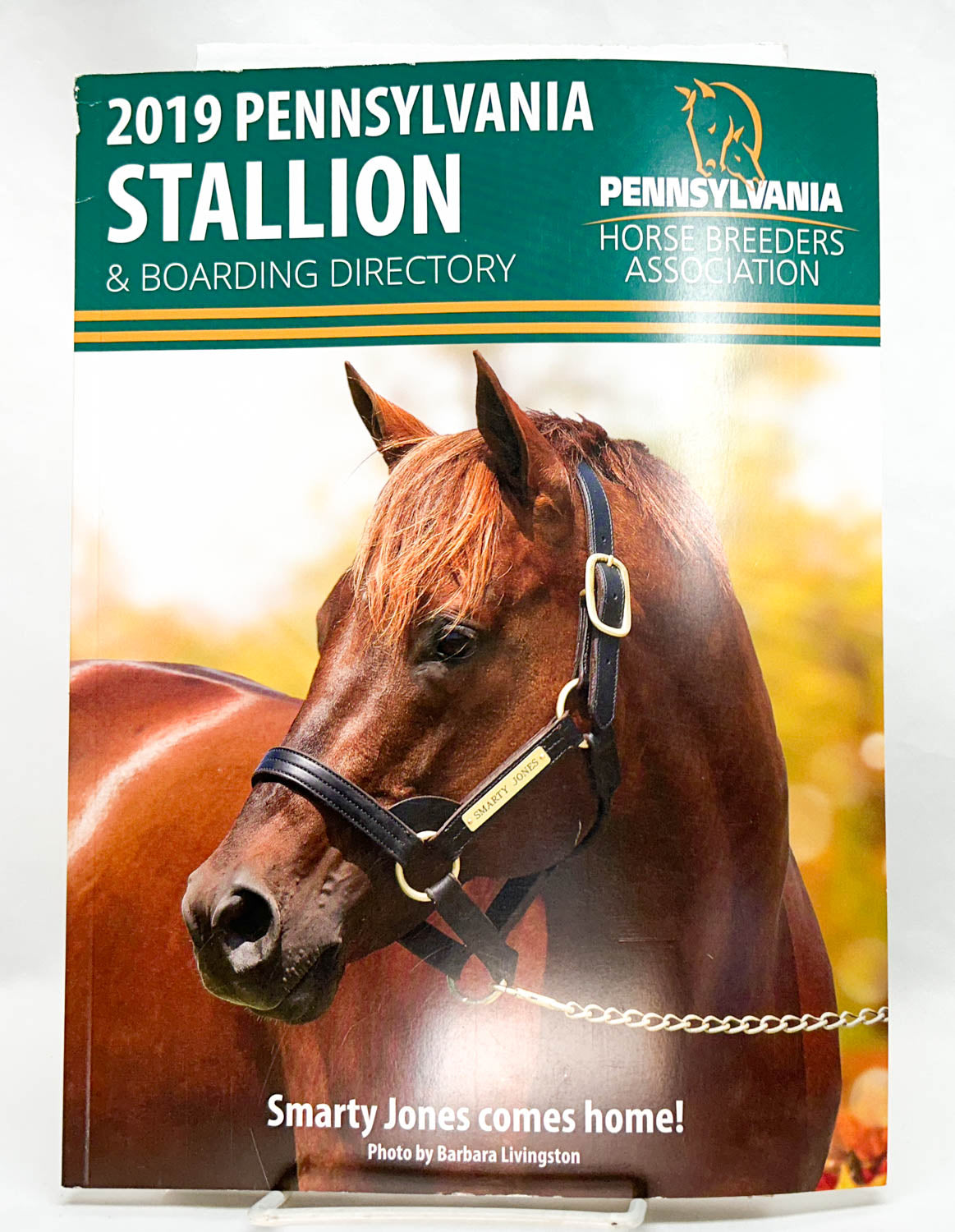 Magazine: 2019 Pennsylvania Stallion & Boarding Directory - Smarty Jones Cover