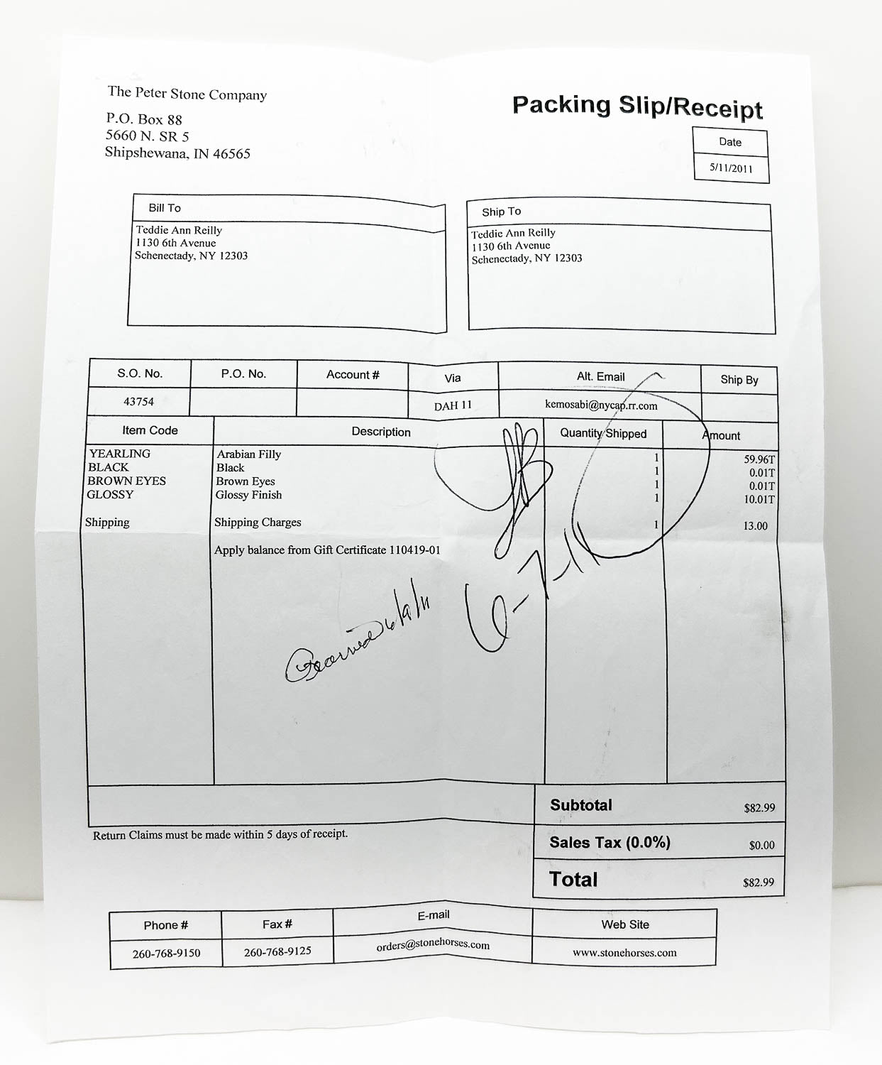 Arabian Yearling, Glossy Black - DAH OOAK