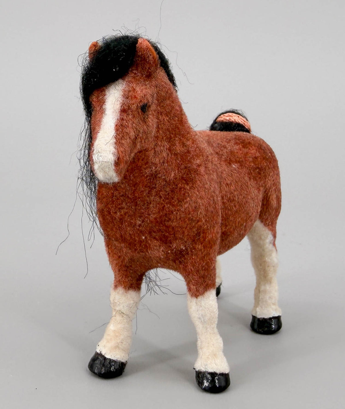 G1 Draft Horse, Custom Flocked Bay