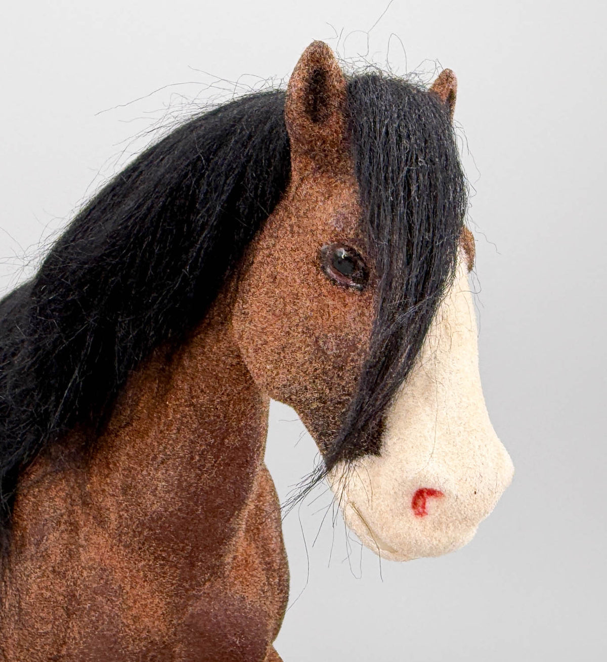 Clydesdale Stallion, Vintage Custom FLOCKY
