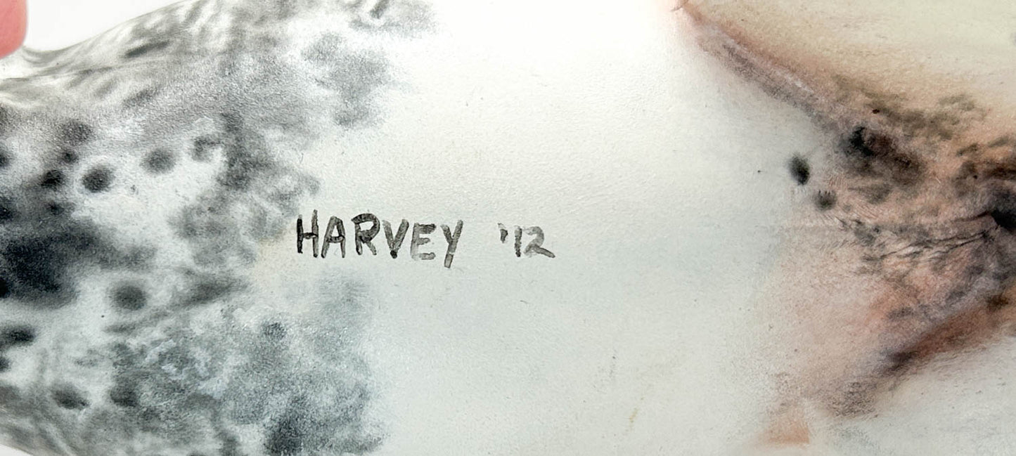 Giselle ~ W-A-V Speckled Ivory, Custom by Eleanor Harvey