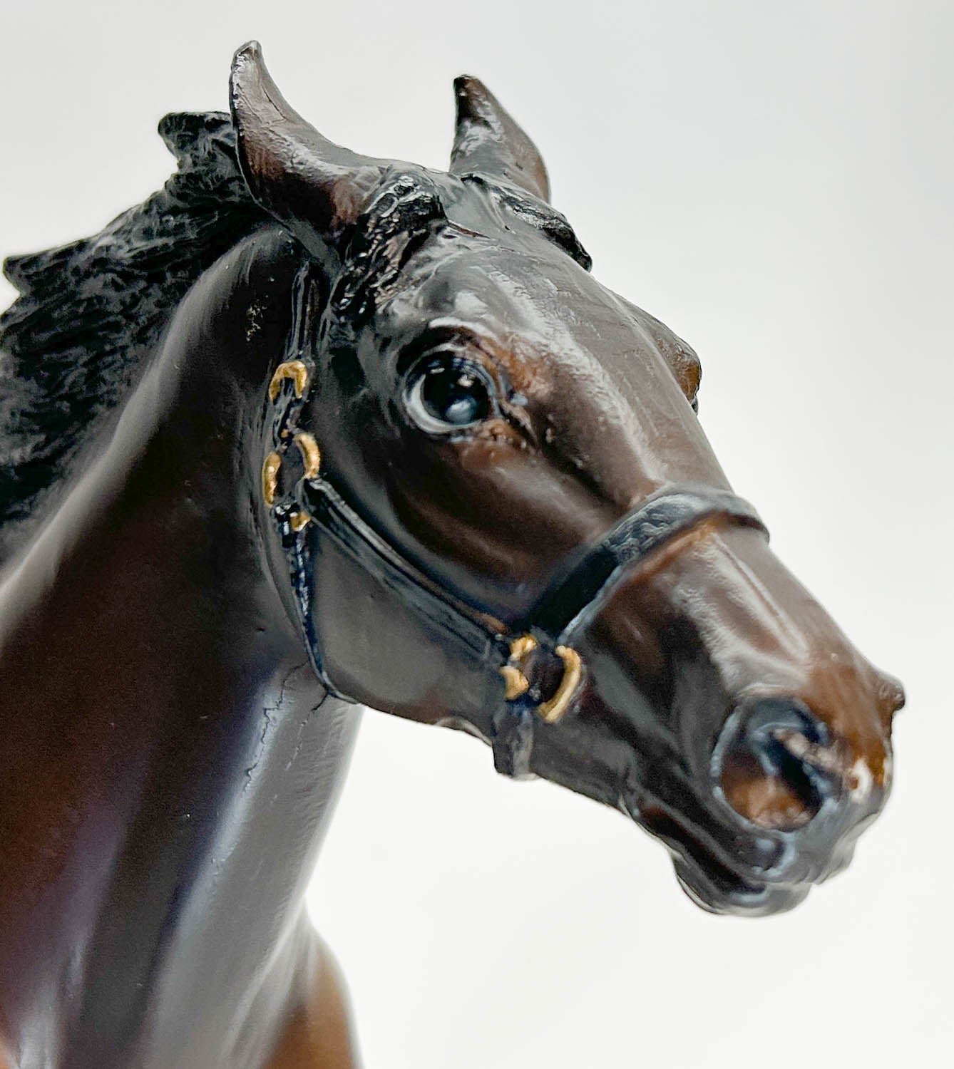 Pacer, Bay (Liver Chestnut) with Eye Whites and Bonus Pony Pouch