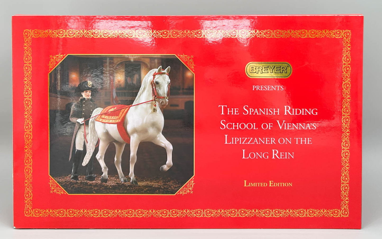 Pluto ~ The Spanish Riding School of Vienna's Lipizzaner on the Long Rein