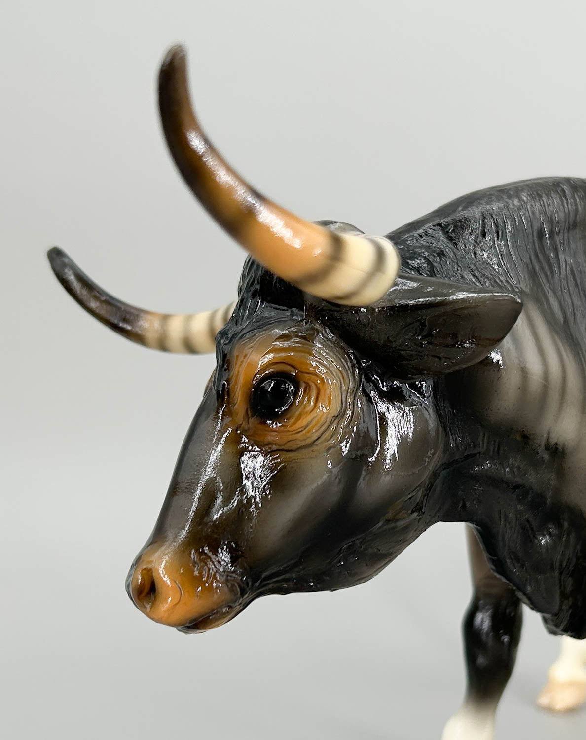 Texas Longhorn Bull ~ Mesquite - Breyerfest 2001 SR