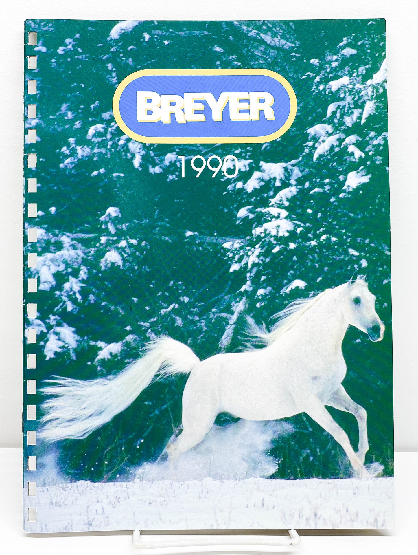 AUCTION: 1990 Breyer Dealer Catalog - Hole Punched for Spiral Binder