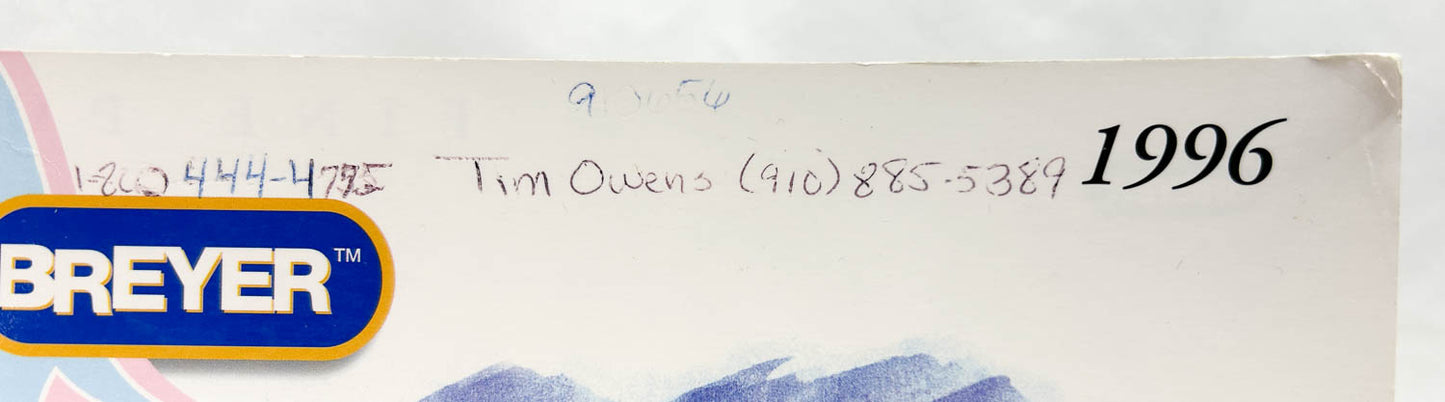 1996 Breyer Dealer Catalog