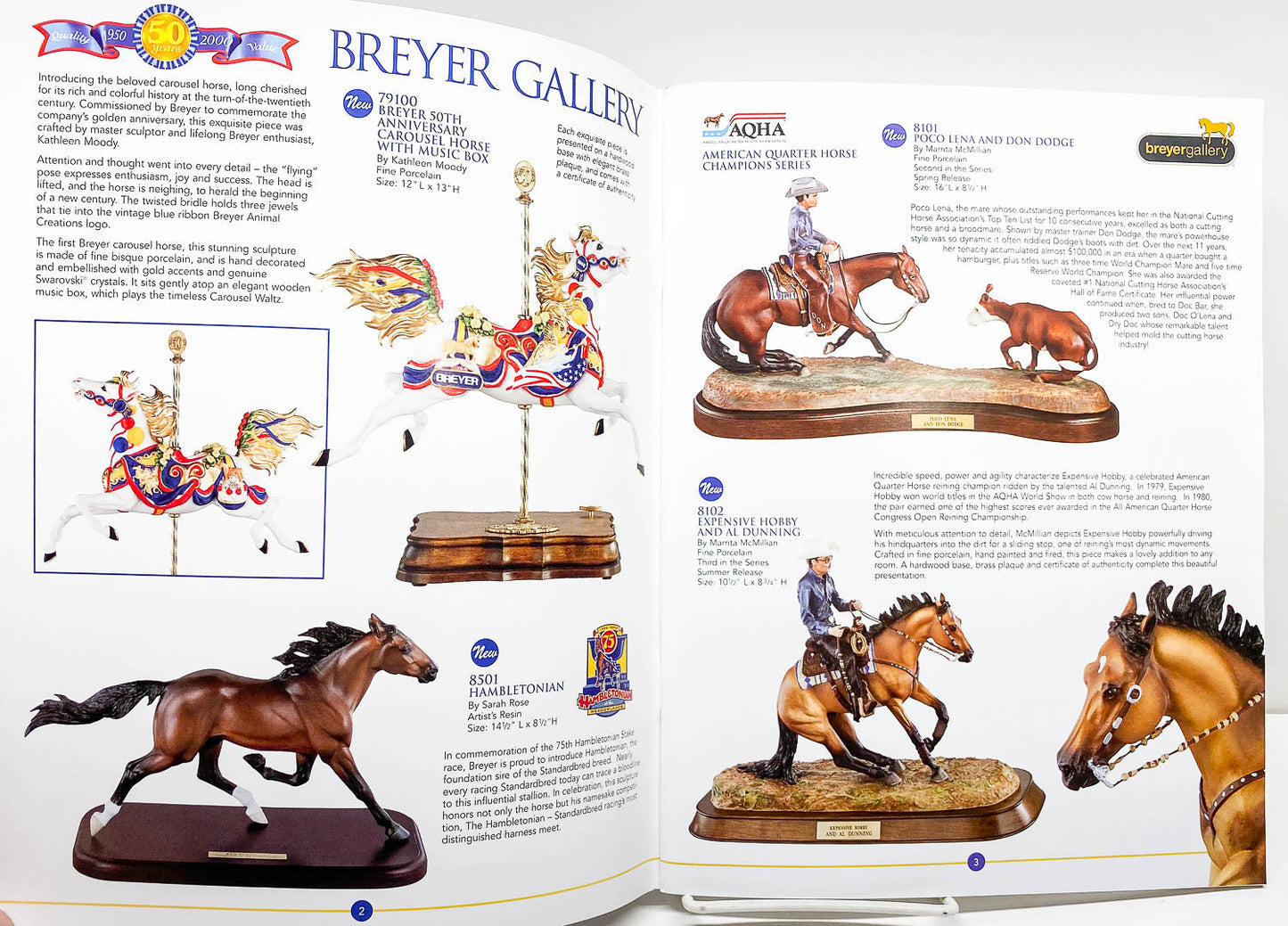 2000 Breyer Dealer Catalog
