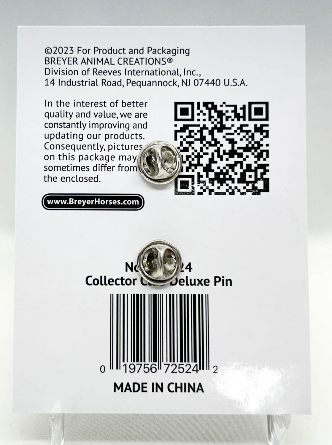 Lapel Pin: 2023 Collector Club