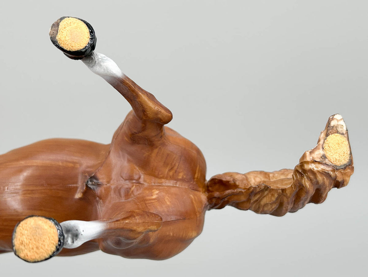 Fighting Stallion, Woodgrain