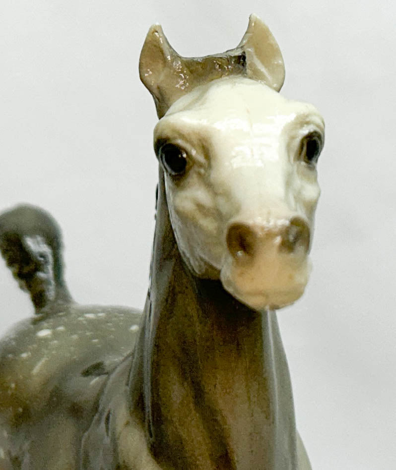 Running Foal ~ Spice, Glossy Dapple Grey from Eleda's herd