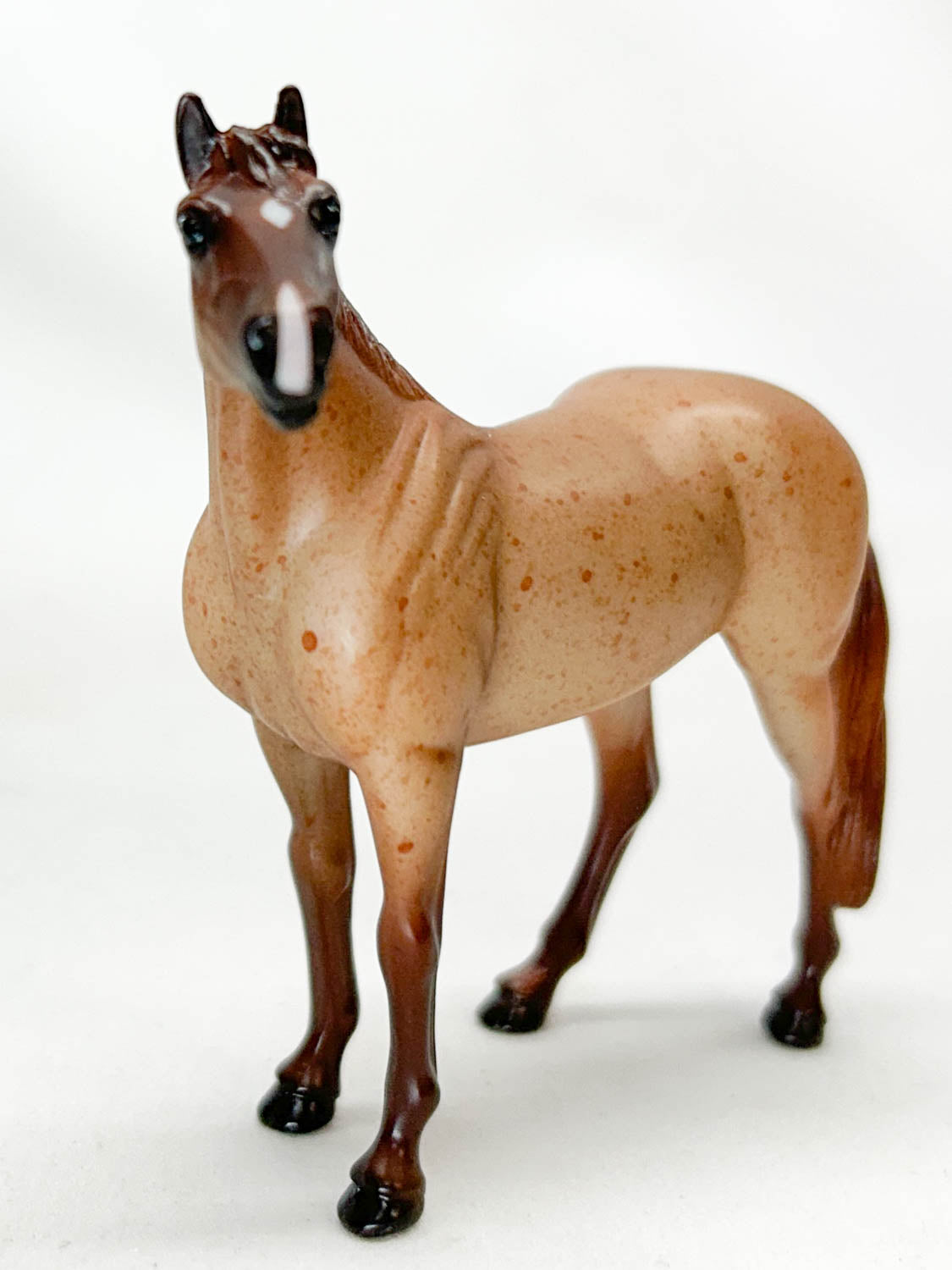 Standing Stock Horse, Red Roan