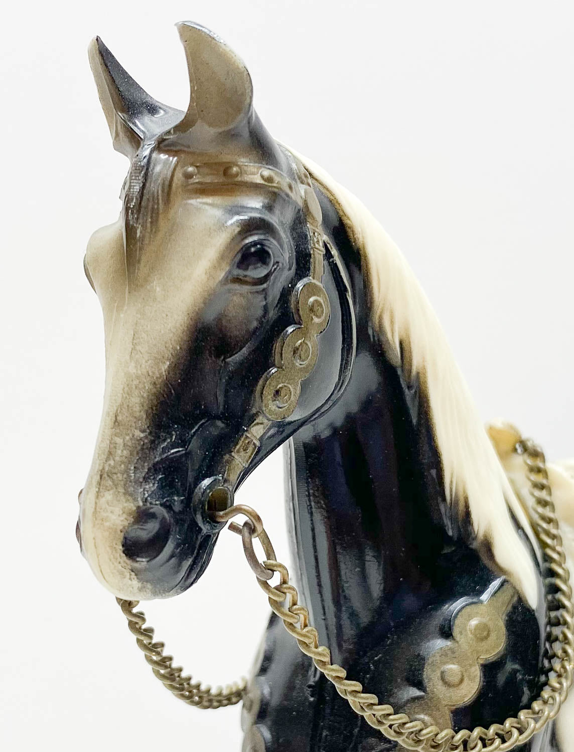 Western Pony, Black Pinto - VARIATION: Missing Shoulder Spot