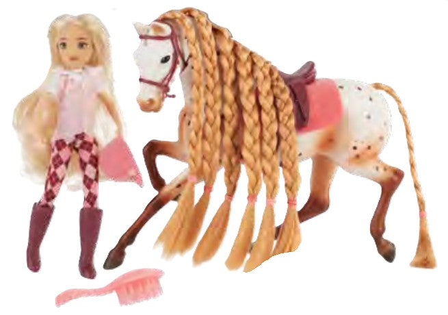 English Horse and Rider Birdie and Tess - ADVANCE SALE