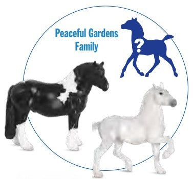 Horse Foal Surprise ~ Peaceful Gardens Family - ADVANCE SALE
