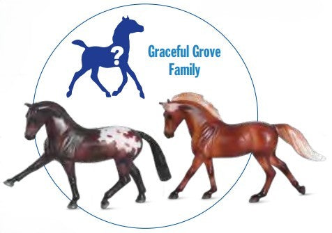 Horse Foal Surprise ~ Graceful Grove Family - ADVANCE SALE