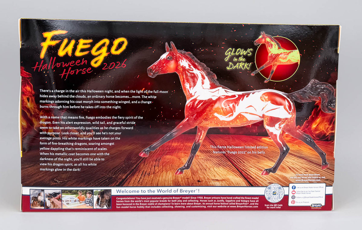 2026 Halloween Horse - Akhal Teke ~ Fuego - MORE MAY BE COMING- READ