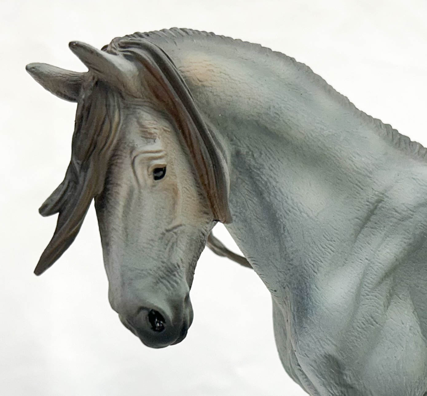 Andalusian Stallion, Dapple Grey - Deluxe 1:12 Scale Model (International Release)