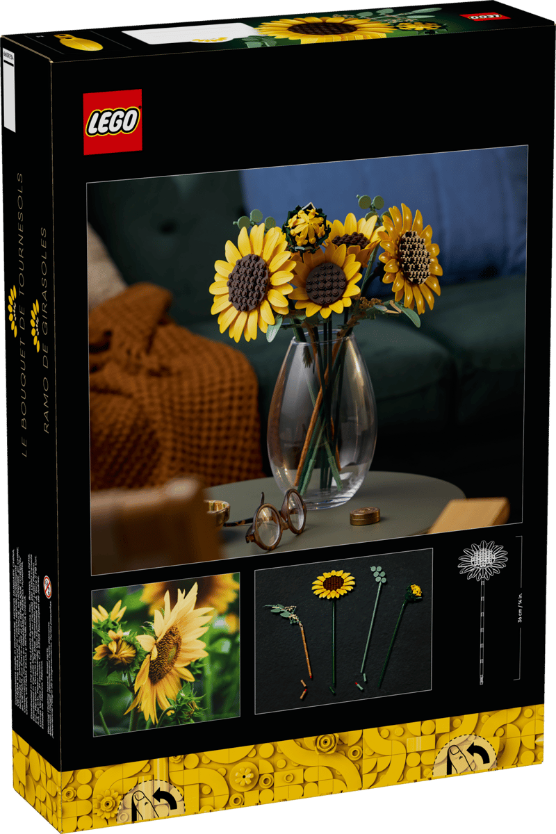 LEGO® Botanicals: Sunflower Bouquet #11502 686 Pieces