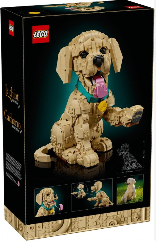 LEGO® Icons ~ Golden Retriever Puppy #11384 2102 Pieces