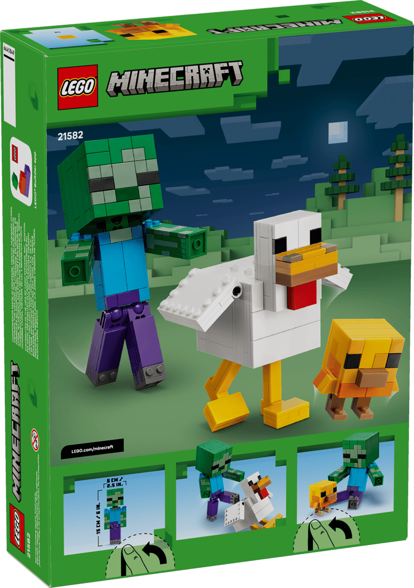 LEGO® Minecraft® Chicken Jockey #21582 344 Pieces