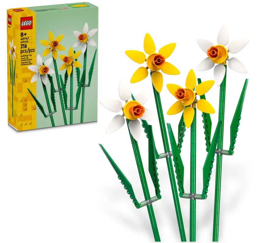 LEGO Icons ~ Botanicals:  Daffodils
