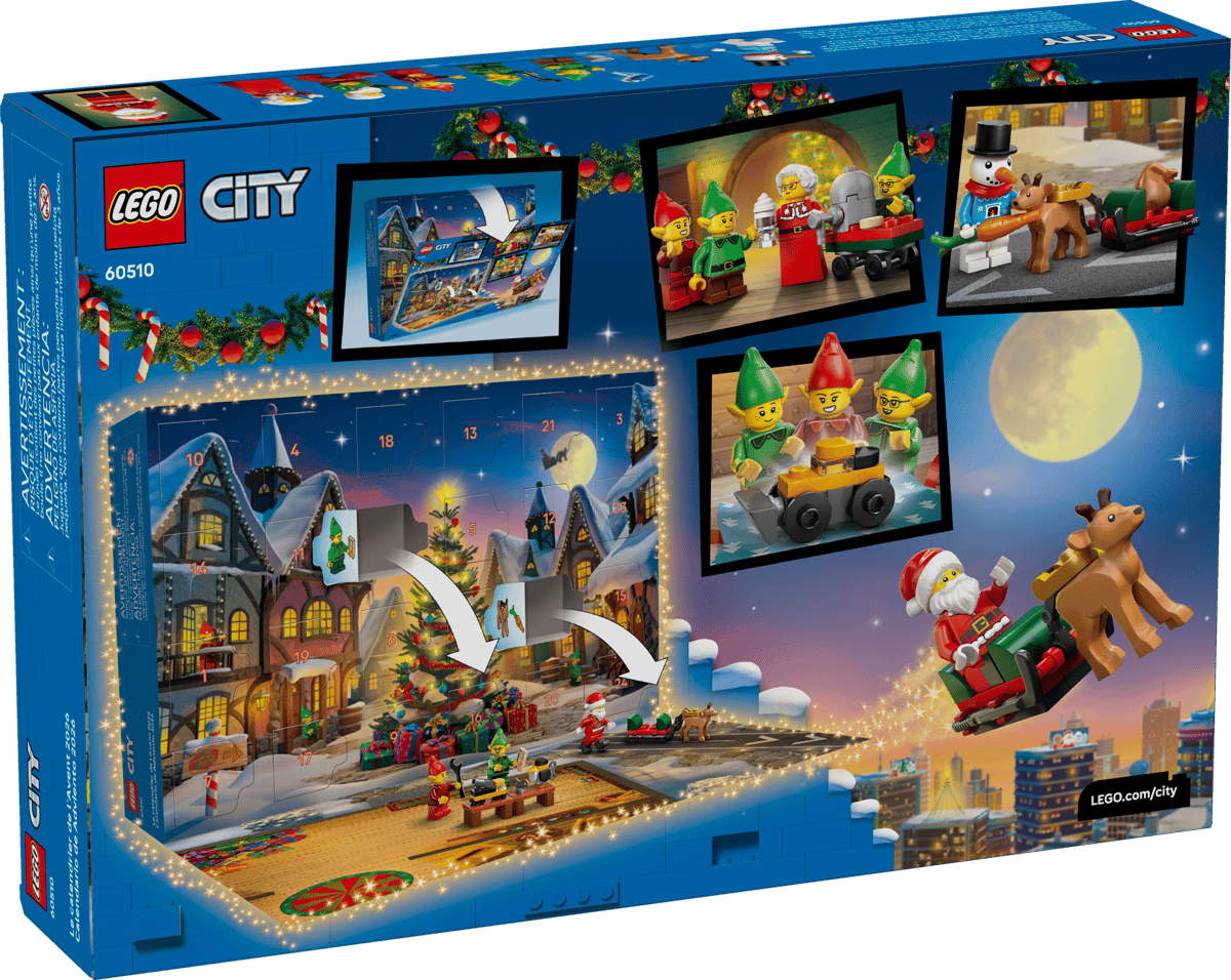 LEGO® City Advent Calendar 2026 #60510 252 Pieces