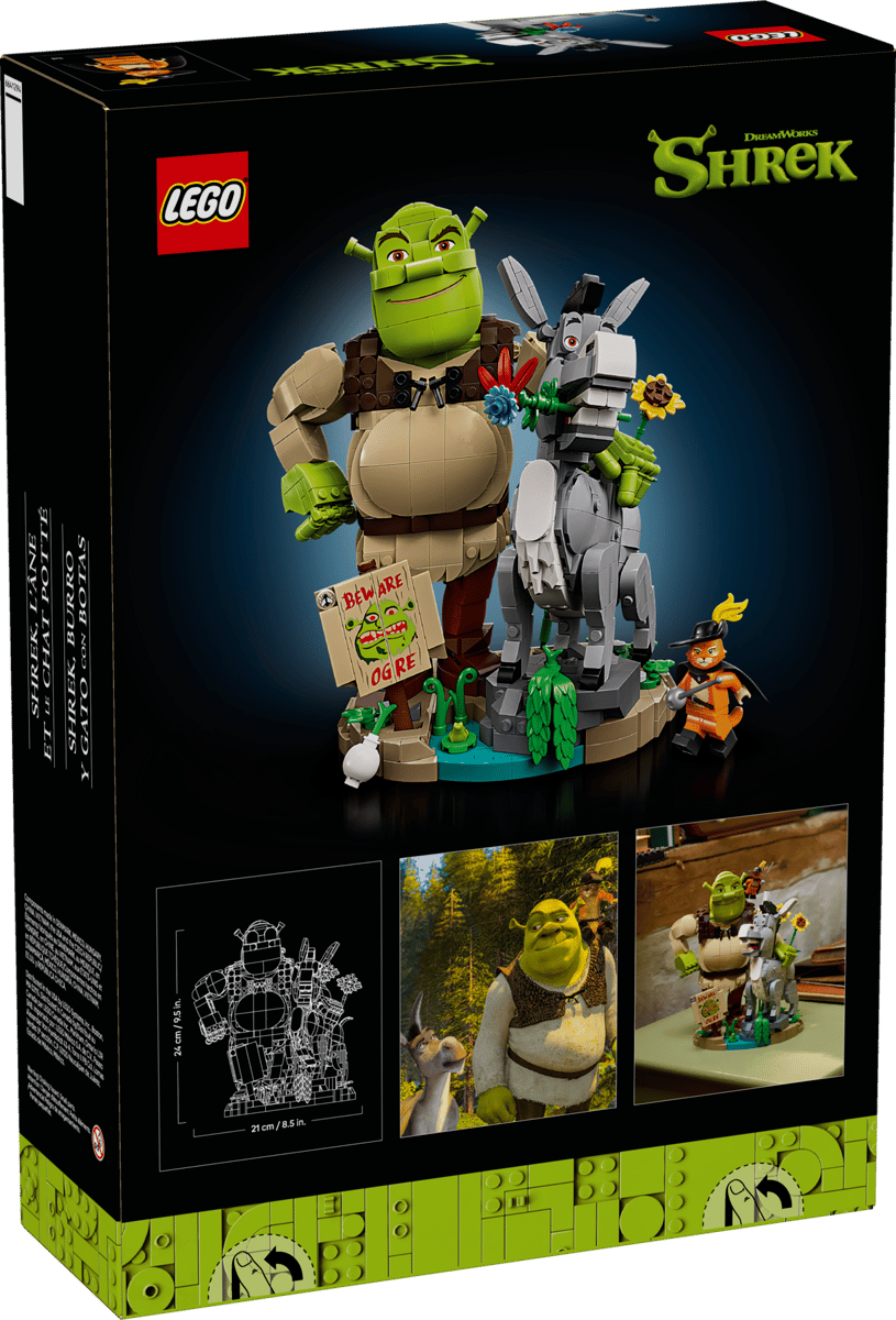 LEGO® DreamWorks™ Shrek, Donkey & Puss in Boots #72423 1403 Pieces
