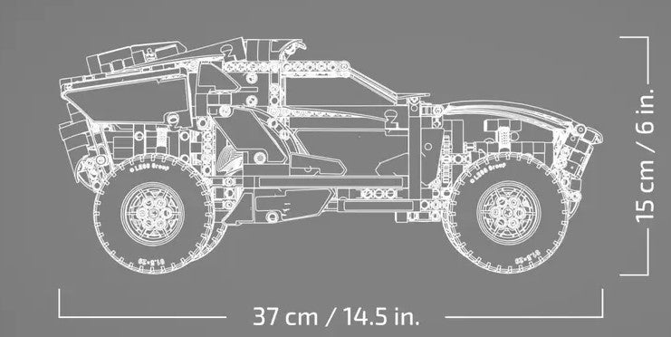 LEGO® Technic ~ Audi RS Q e-tron - Remote-Control via CONTROL+ App! #42160 914 Pieces