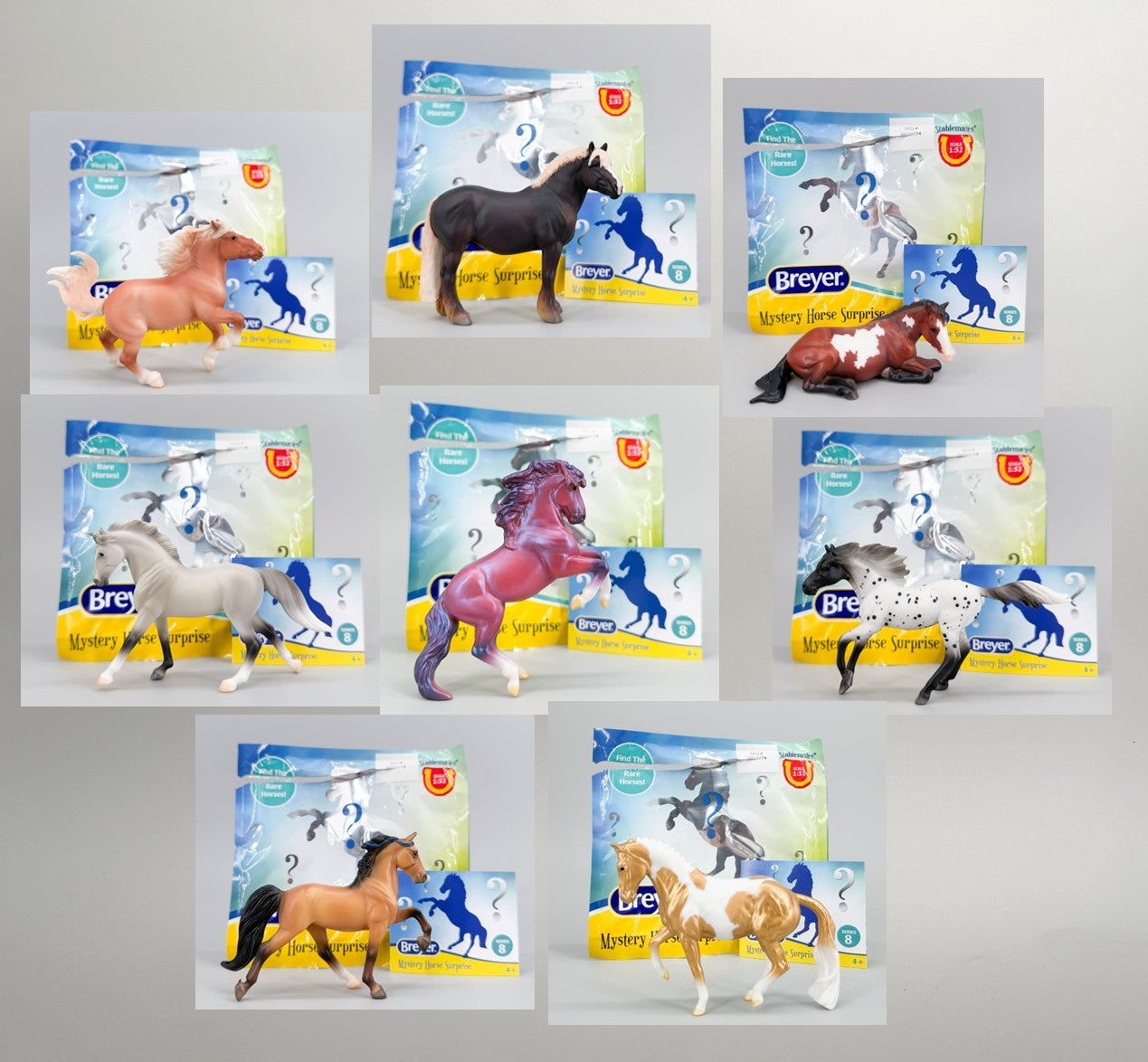 Mystery Horse Surprise Series 8 - TSC 2026 - FULL SET INCLUDING CHASE PIECES!