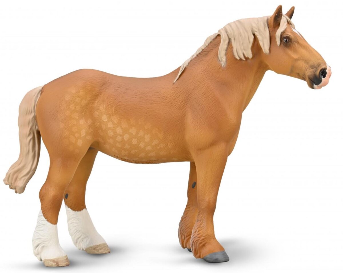 Belgian Warmblood Mare, Dappled Chestnut (international release) - ADVANCE SALE